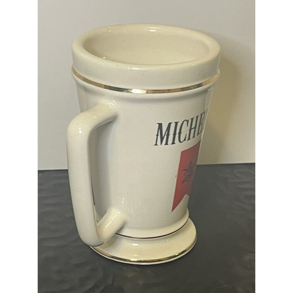 Vintage Michelob Beer Ceramic Beer Mug Cup Pint 5.25” Made In USA - Picture 4 of 6